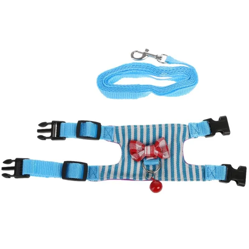 Small Pet Hamster Rabbit Harness Leash Set For Ferret Guinea Pig Small Pet Chest Strap