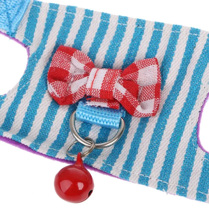 Small Pet Hamster Rabbit Harness Leash Set For Ferret Guinea Pig Small Pet Chest Strap