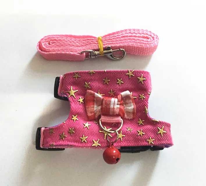 Small Pet Hamster Rabbit Harness Leash Set For Ferret Guinea Pig Small Pet Chest Strap