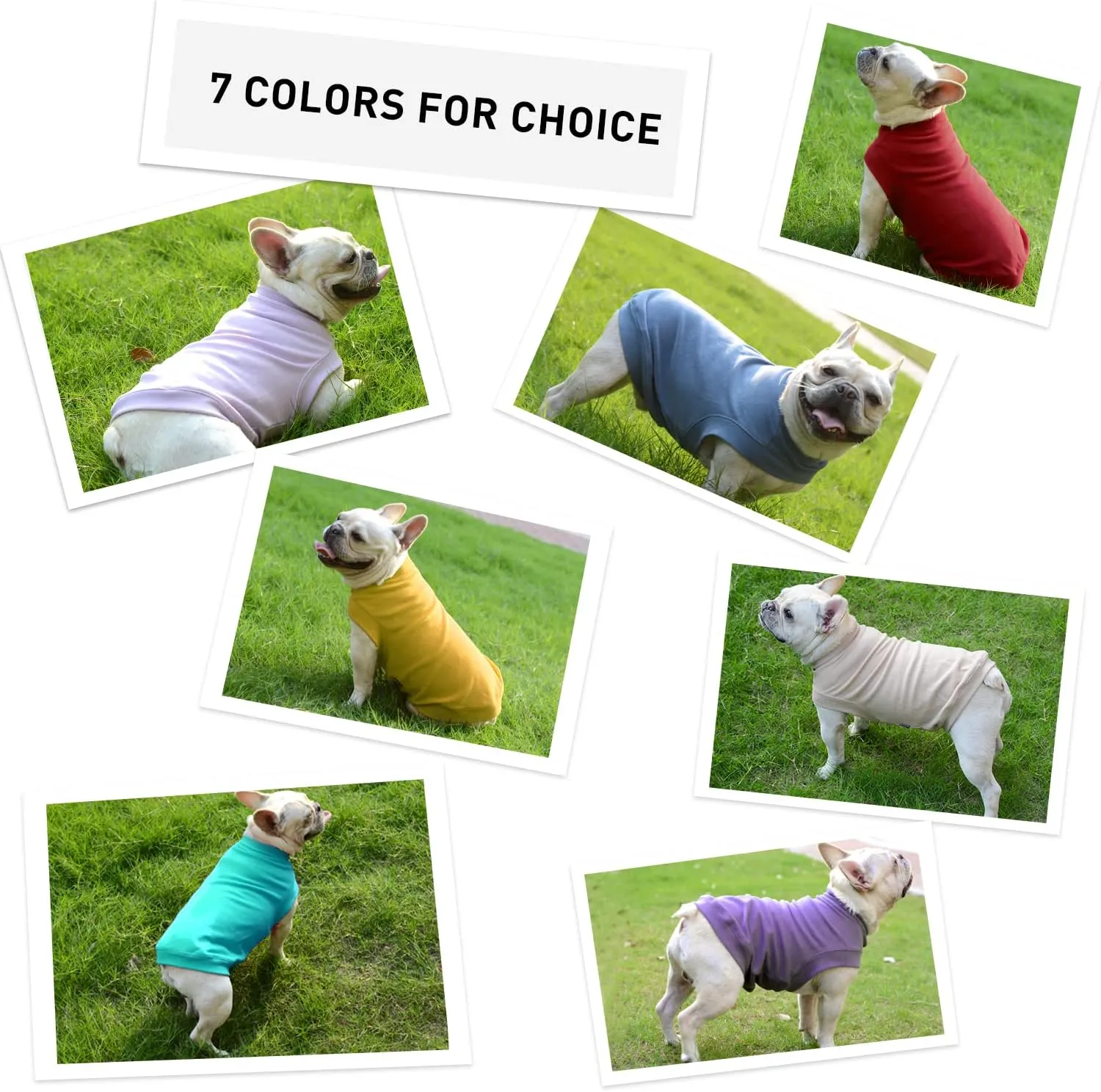 Soft Fleece Dog & Cat Sweatshirt - Warm Pullover for Small to Medium Pets - Stretchy Hoodie, Easy On & Comfortable Winter Clothes