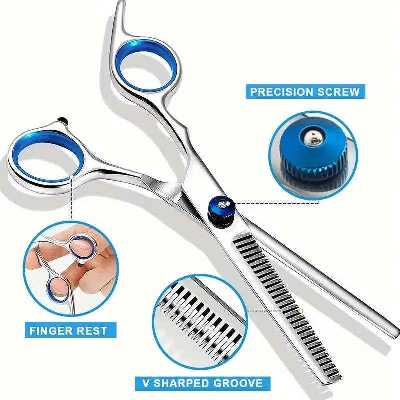 Stainless Steel Dog Grooming Scissors Set